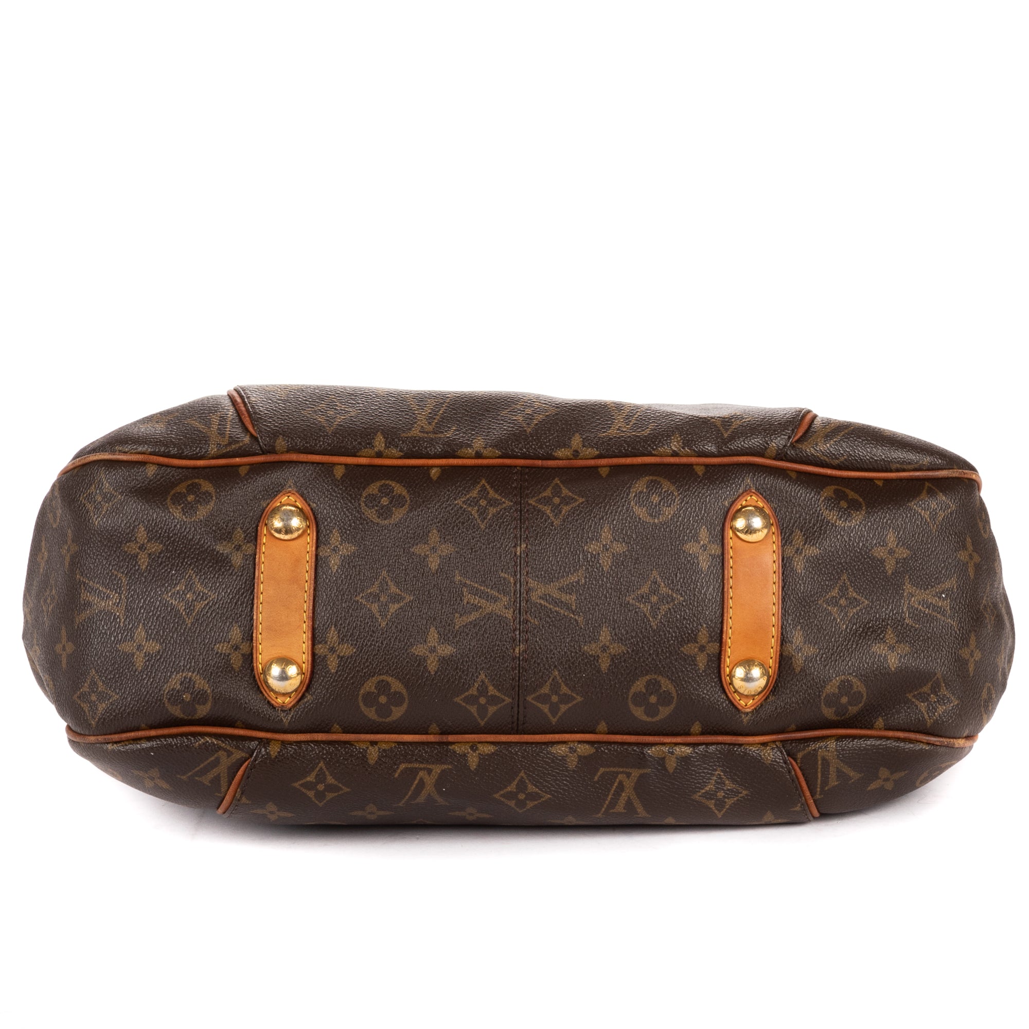 Shoulder Bag Galliera PM Brown Monogram Canvas