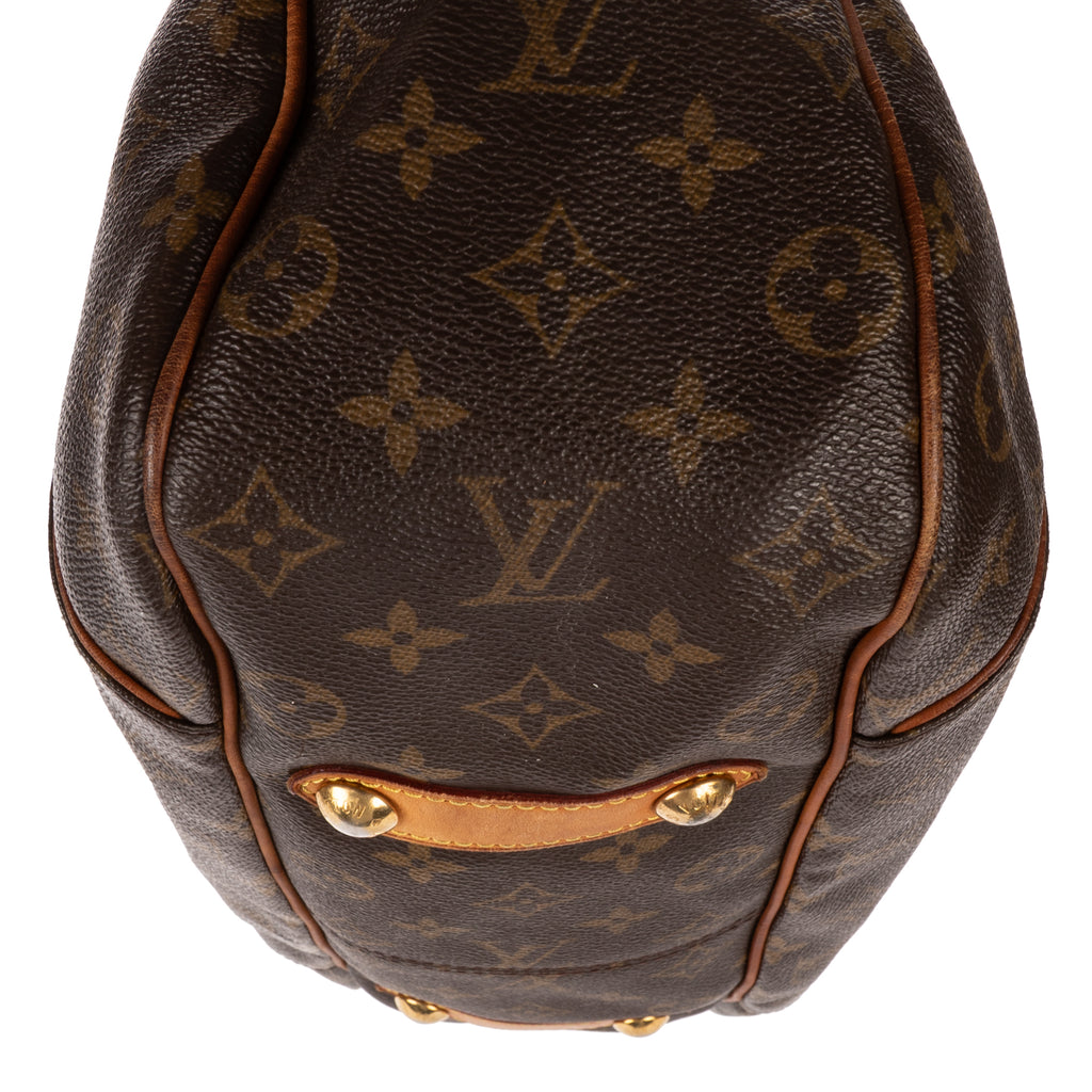 Shoulder Bag Galliera PM Brown Monogram Canvas
