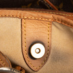Shoulder Bag Galliera PM Brown Monogram Canvas