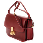 Shoulder Bag Medium Classic Box Medium Red Smooth Calfskin Leather