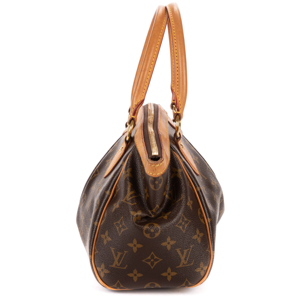 Handbag Tivoli PM Brown Monogram Canvas