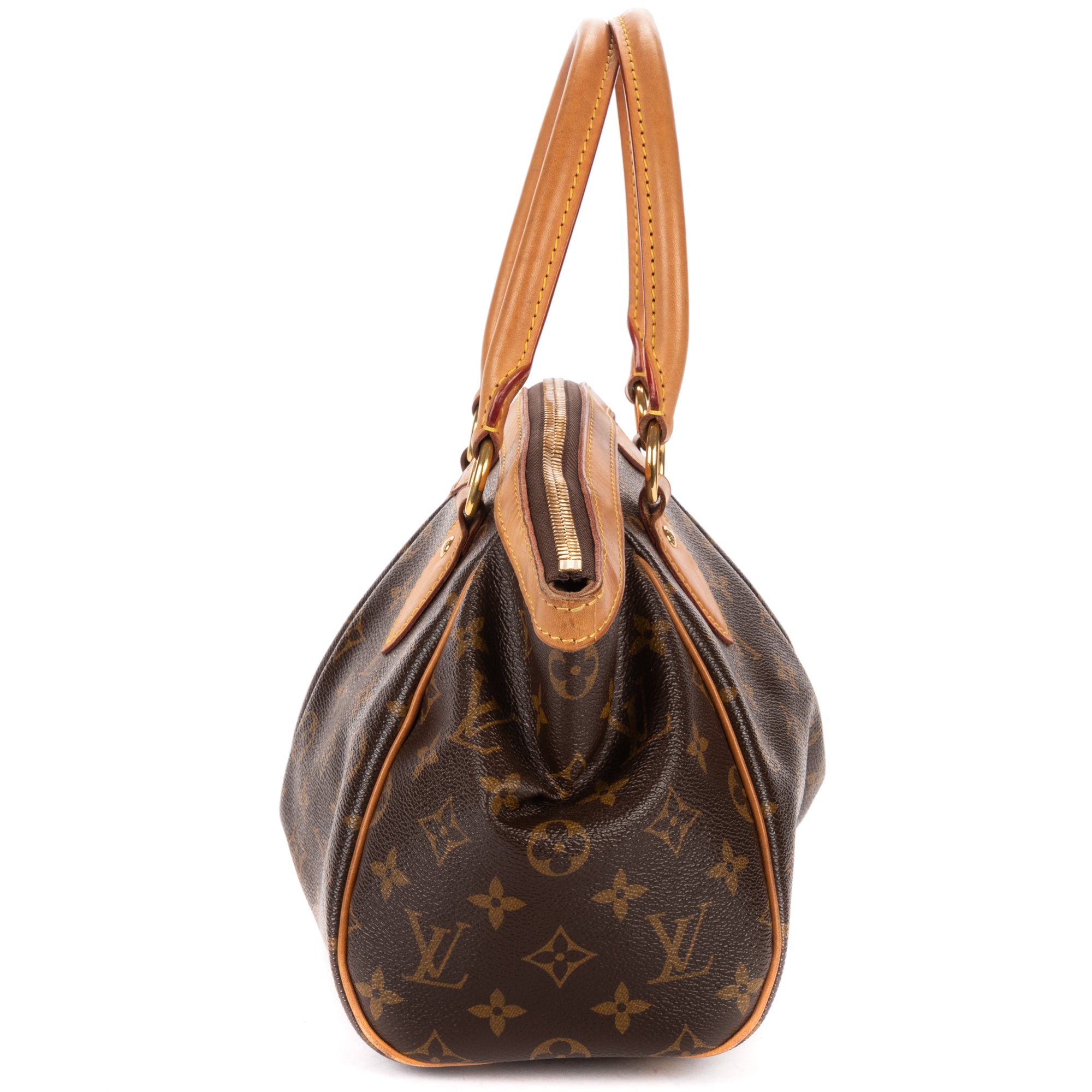 Handbag Tivoli PM Brown Monogram Canvas