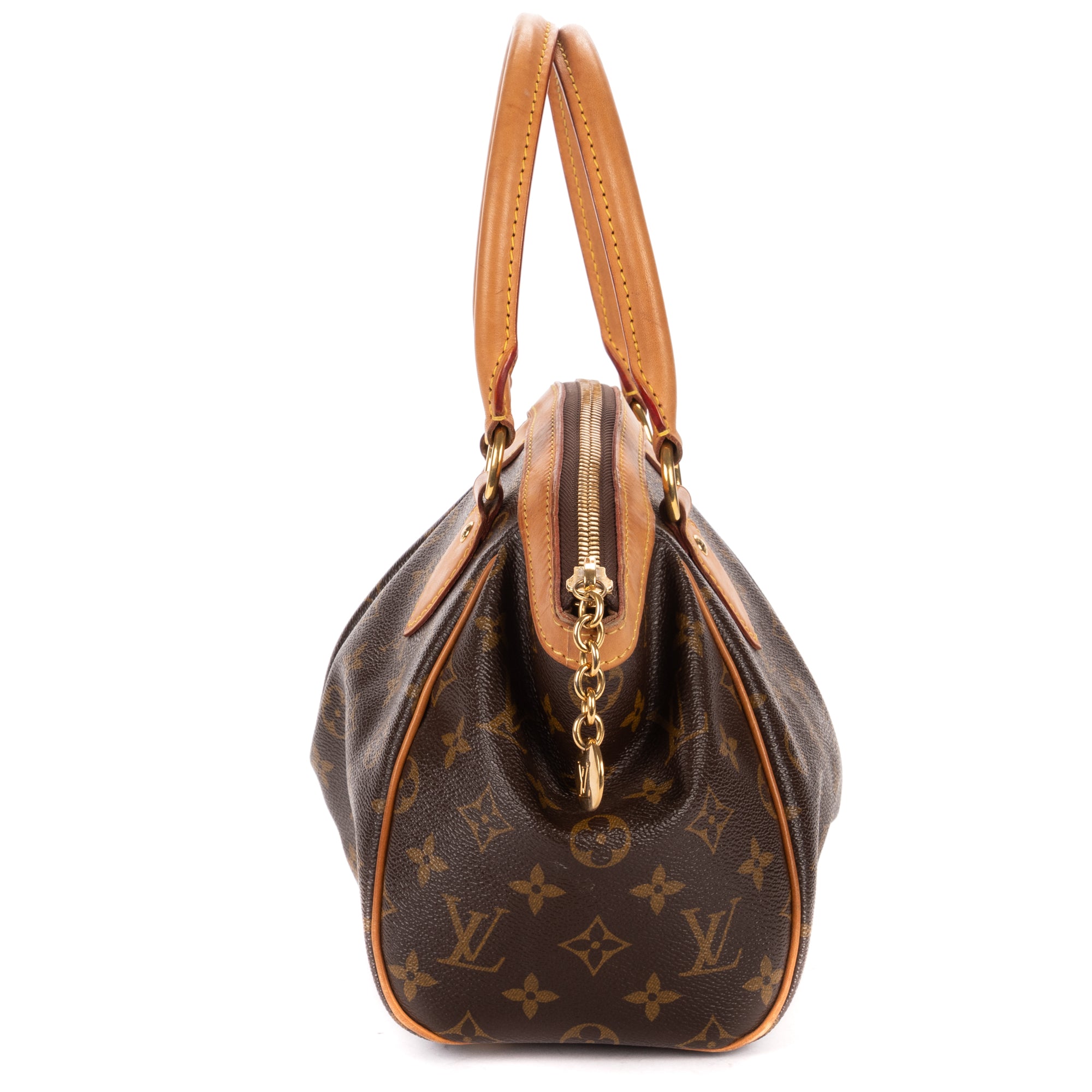 Handbag Tivoli PM Brown Monogram Canvas