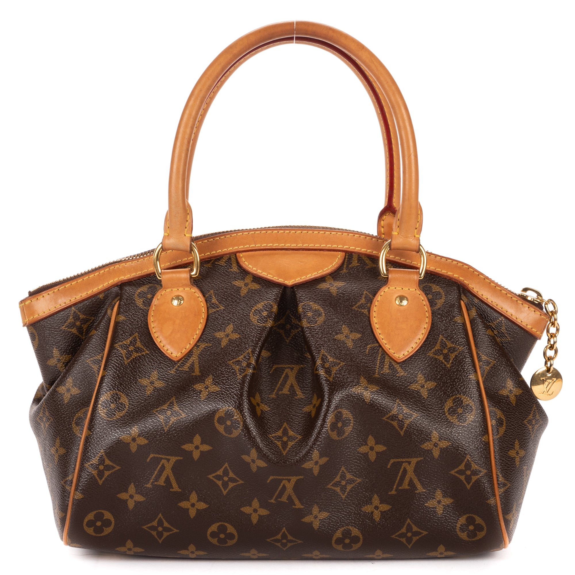 Handbag Tivoli PM Brown Monogram Canvas
