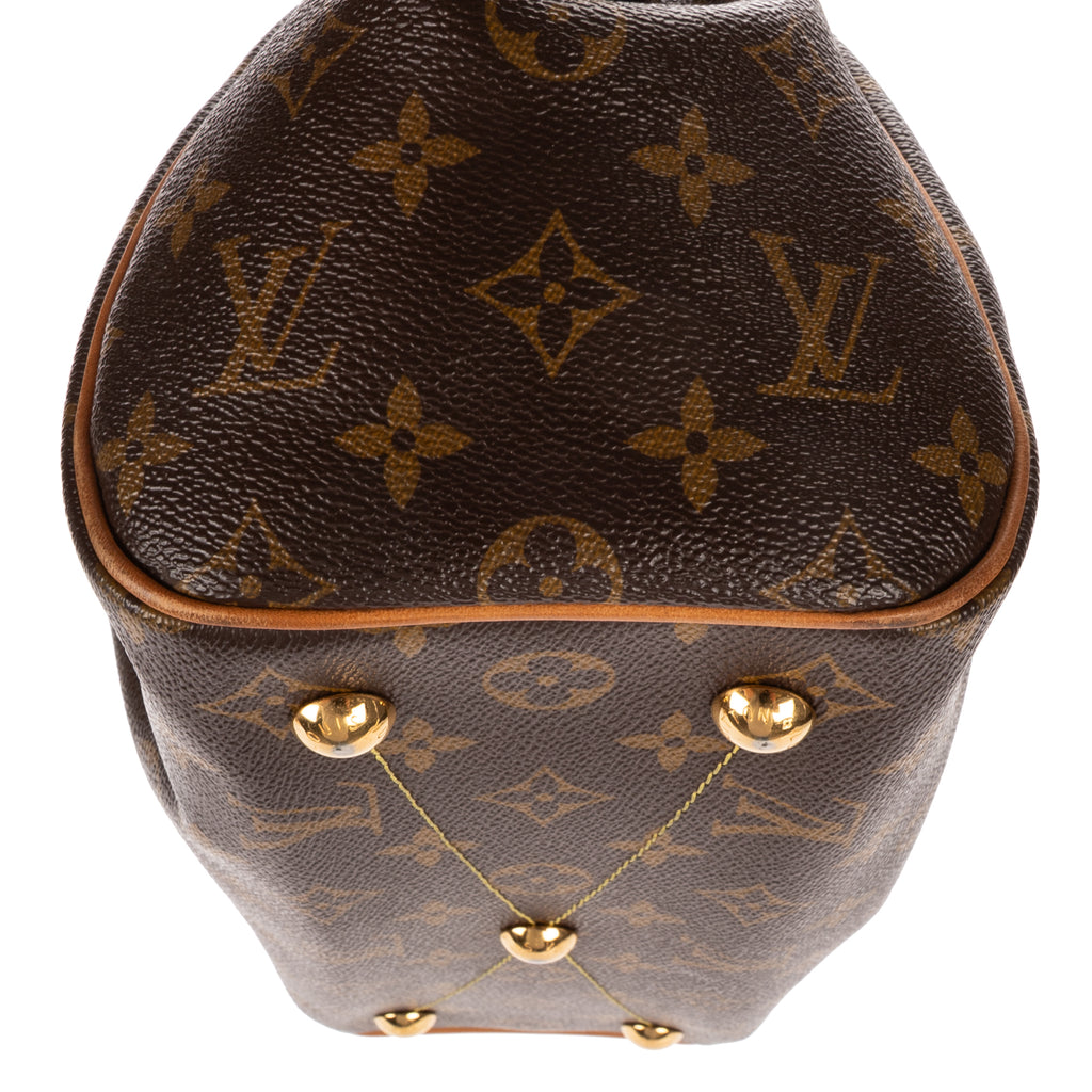 Handbag Tivoli PM Brown Monogram Canvas