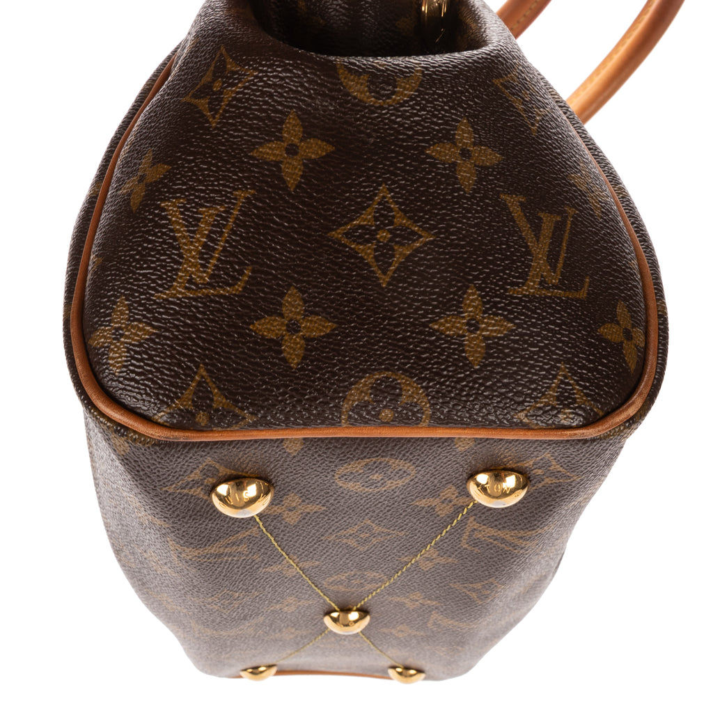 Handbag Tivoli PM Brown Monogram Canvas