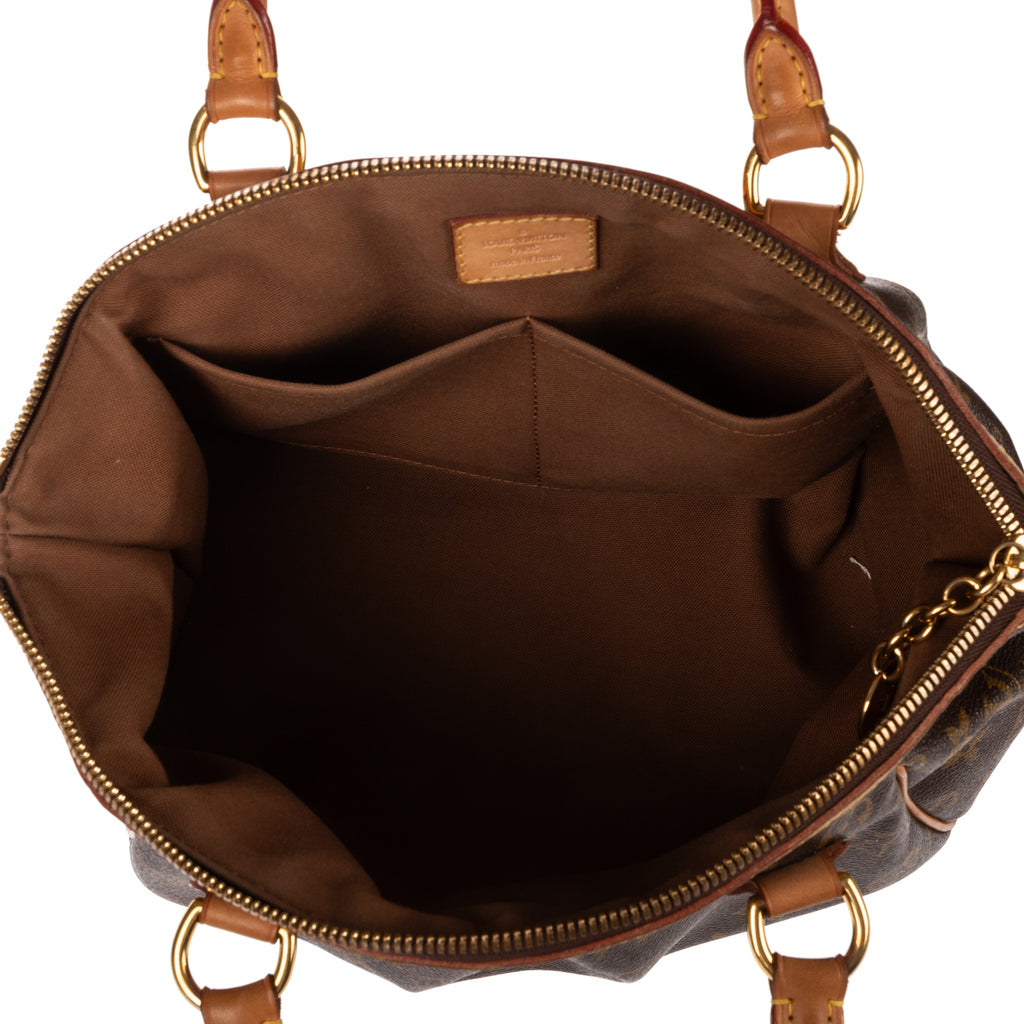 Handbag Tivoli PM Brown Monogram Canvas
