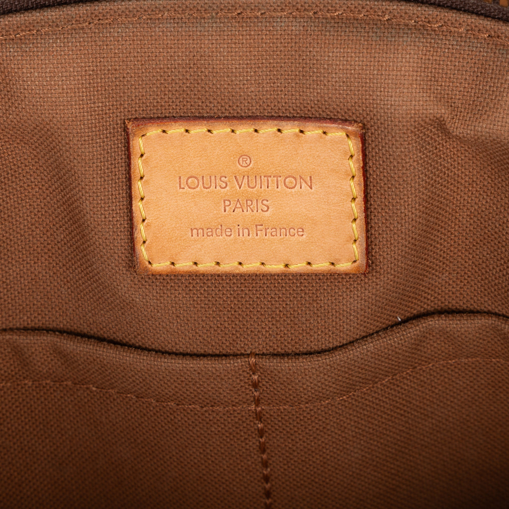Handbag Tivoli PM Brown Monogram Canvas