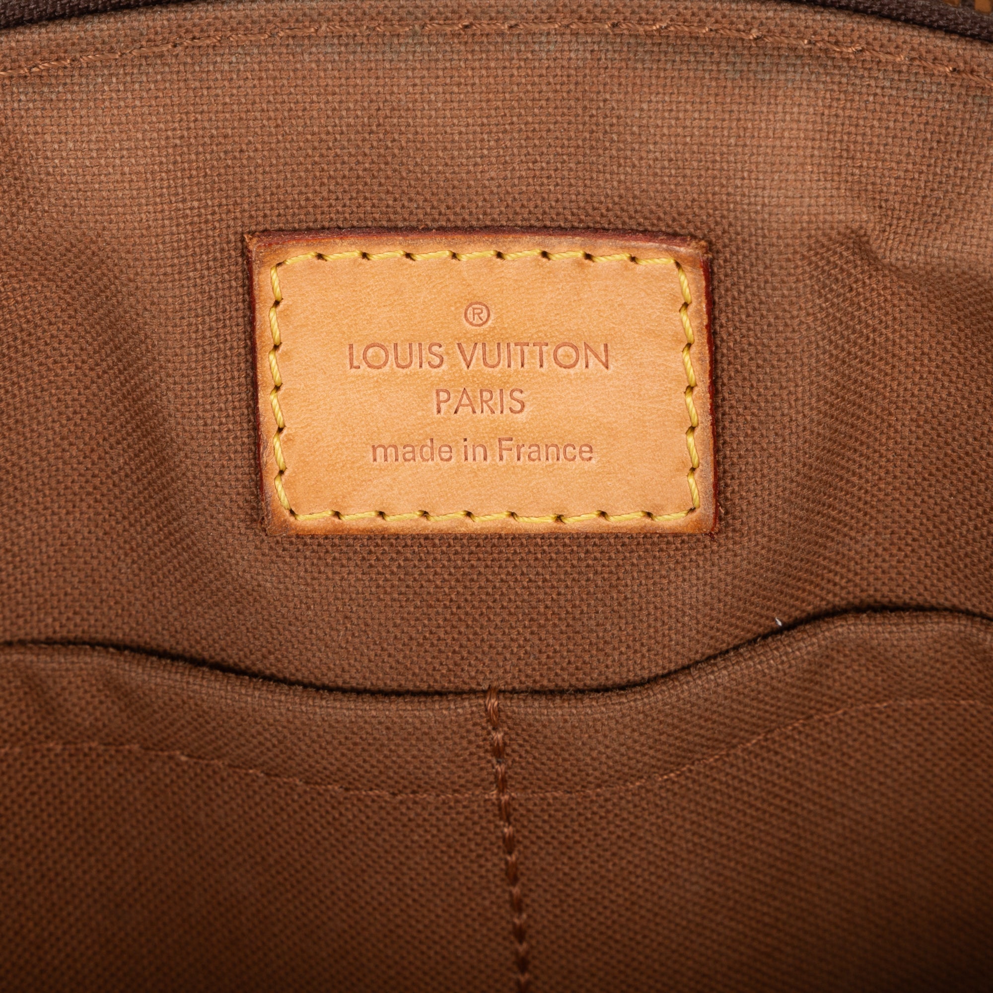 Handbag Tivoli PM Brown Monogram Canvas