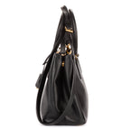 Shoulder Bag Small Galleria Double Zip Tote Small Black Saffiano Lux Leather