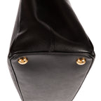 Shoulder Bag Small Galleria Double Zip Tote Small Black Saffiano Lux Leather