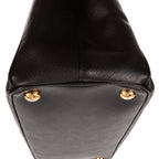 Shoulder Bag Small Galleria Double Zip Tote Small Black Saffiano Lux Leather