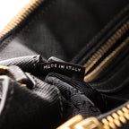 Shoulder Bag Small Galleria Double Zip Tote Small Black Saffiano Lux Leather