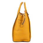 Shoulder Bag Medium Phantom Luggage Medium Yellow Grained Calfskin Leather