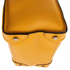Shoulder Bag Medium Phantom Luggage Medium Yellow Grained Calfskin Leather