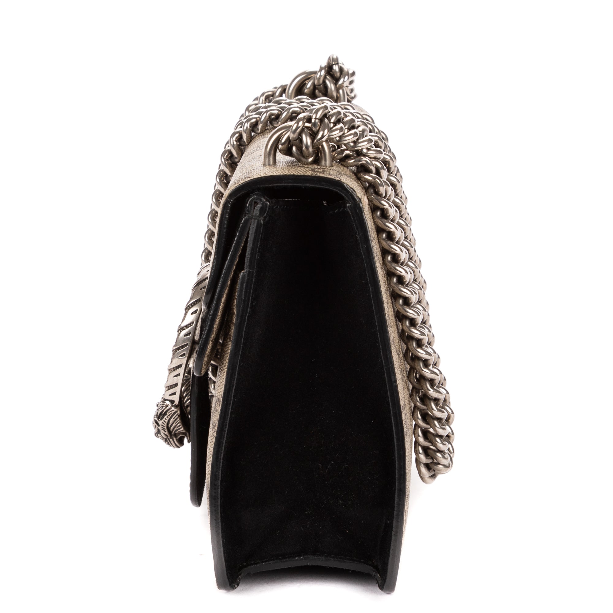 Shoulder Bag Mini Dionysus Chain Crossbody Mini Beige Supreme Coated Canvas