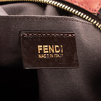 Handbag Shopper Tote Fushia Calfskin with Pequin Canvas