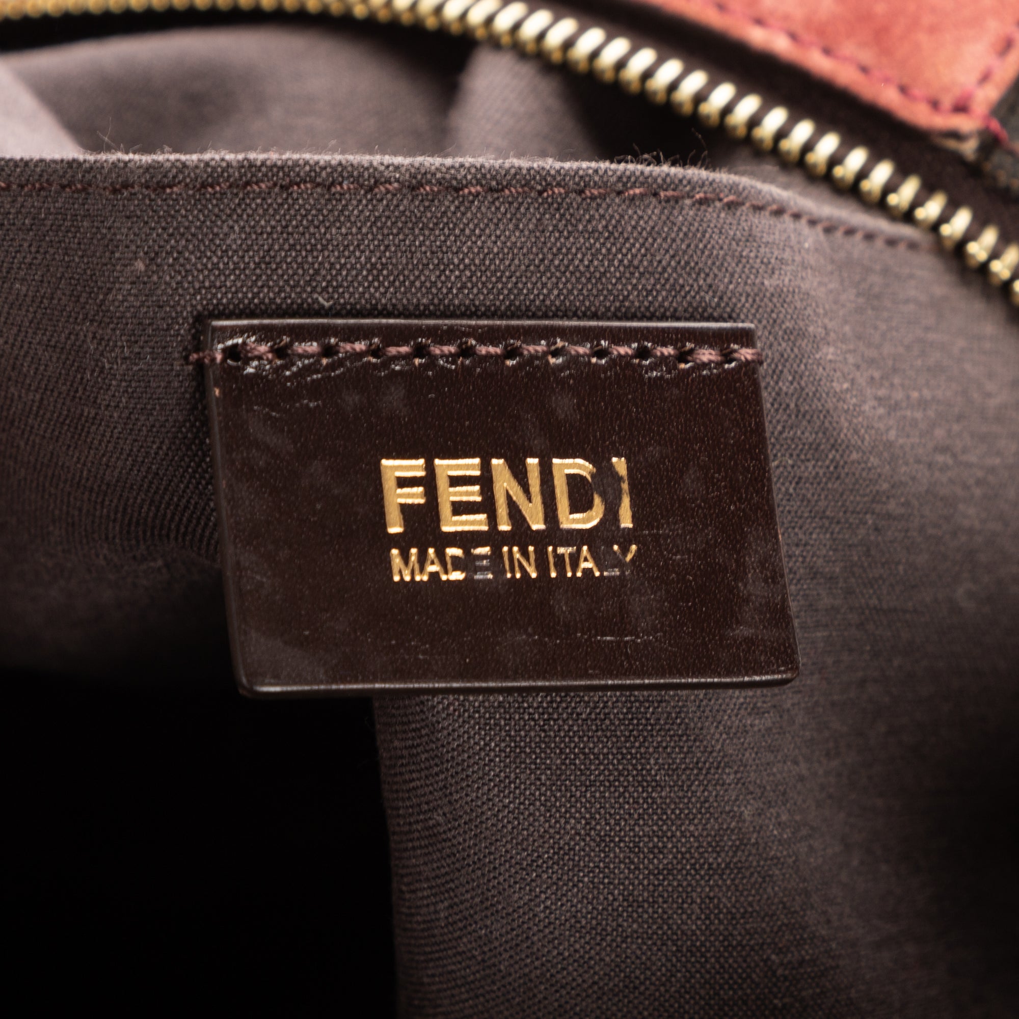 Handbag Shopper Tote Fushia Calfskin with Pequin Canvas