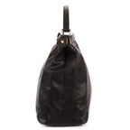 Shoulder Bag Large Peekaboo Large Black Selleria Leather