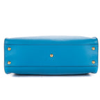 Shoulder Bag Medium Peekaboo Medium Blue Selleria Leather