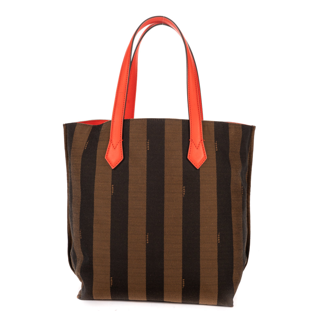 Shoulder Bag Pequin Colorblock Tote Red Pequin Striped Canvas