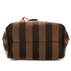 Shoulder Bag Pequin Colorblock Tote Red Pequin Striped Canvas