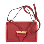 Shoulder Bag Medium Barcelona Medium Red Grained Calfskin Leather