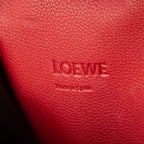 Shoulder Bag Medium Barcelona Medium Red Grained Calfskin Leather