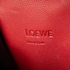 Shoulder Bag Medium Barcelona Medium Red Grained Calfskin Leather