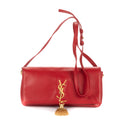 Shoulder Bag Kate Tassel Crossbody Red Smooth Calfskin Leather