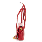 Shoulder Bag Kate Tassel Crossbody Red Smooth Calfskin Leather