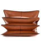 Shoulder Bag Medium Faye Bag Medium Brown Calfskin/Suede Leather