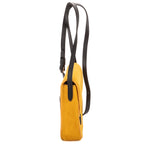 Shoulder Bag Trotteur Crossbody Yellow Suede Leather