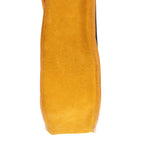 Shoulder Bag Trotteur Crossbody Yellow Suede Leather