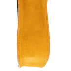 Shoulder Bag Trotteur Crossbody Yellow Suede Leather
