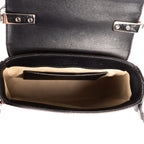 Shoulder Bag Mini C Bag Mini Purple Crocodoile Embossed Calfskin Leather