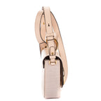 Shoulder Bag Mini C Bag Mini Beige Crocodoile Embossed Calfskin Leather