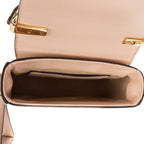 Shoulder Bag Mini C Bag Mini Beige Crocodoile Embossed Calfskin Leather
