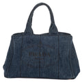 Shoulder Bag Medium Canapa Tote Medium Blue Denim Canapa Denim Canvas