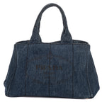 Shoulder Bag Medium Canapa Tote Medium Blue Denim Canapa Denim Canvas
