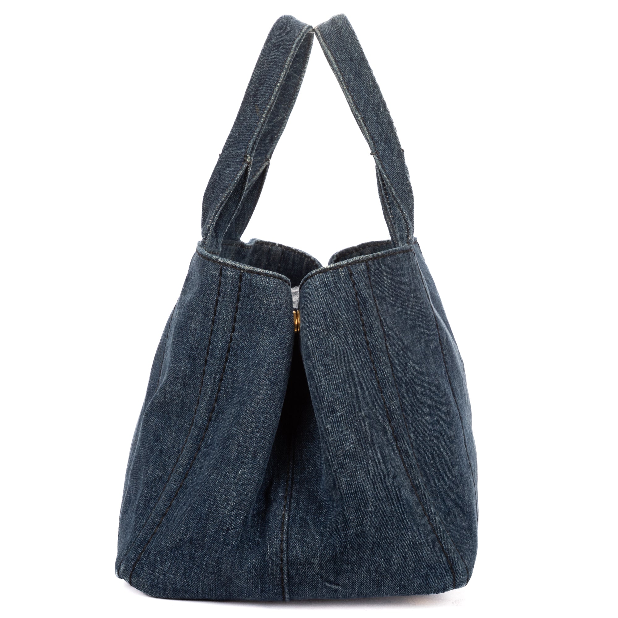Shoulder Bag Medium Canapa Tote Medium Blue Denim Canapa Denim Canvas