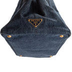 Shoulder Bag Medium Canapa Tote Medium Blue Denim Canapa Denim Canvas
