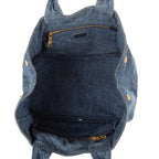 Shoulder Bag Medium Canapa Tote Medium Blue Denim Canapa Denim Canvas
