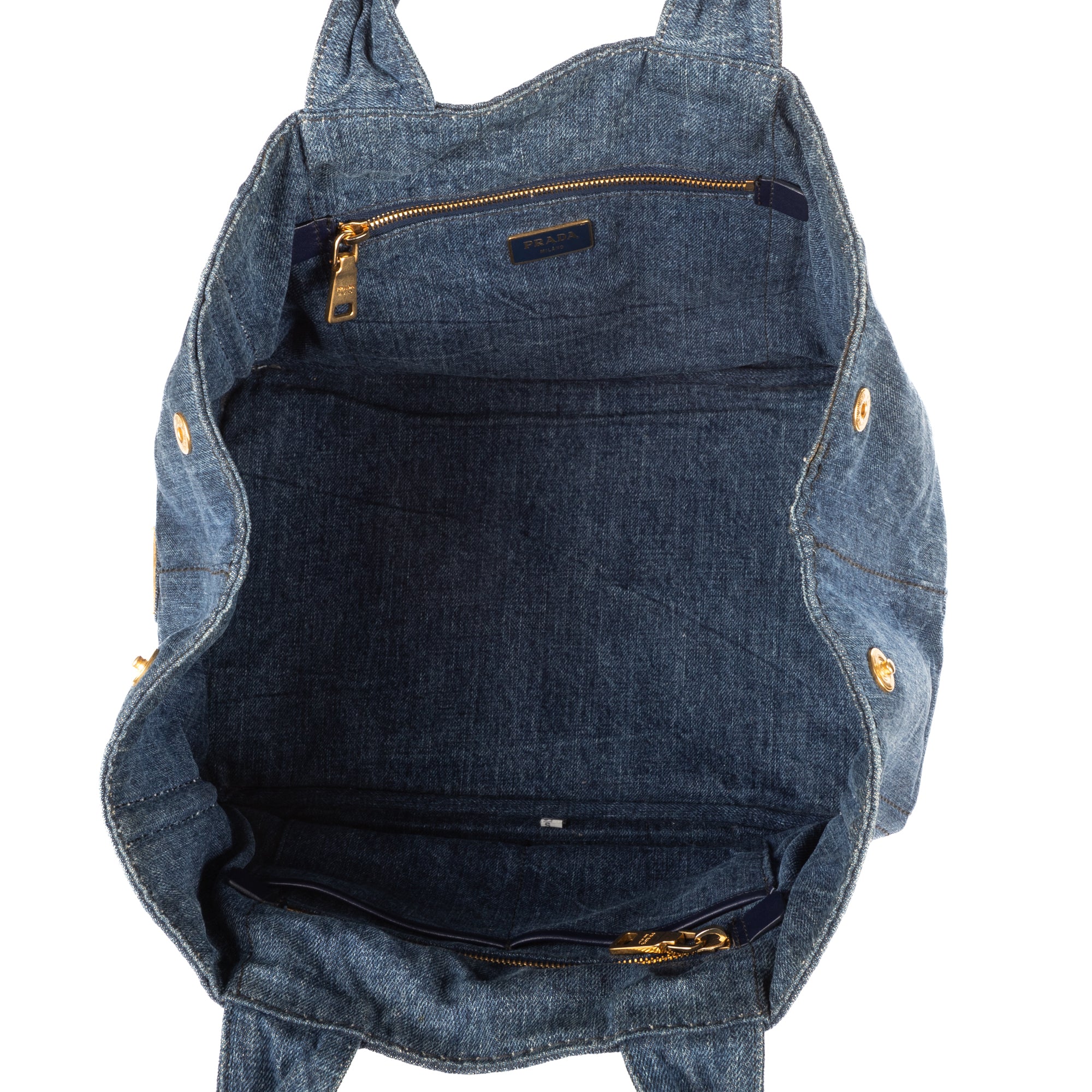 Shoulder Bag Medium Canapa Tote Medium Blue Denim Canapa Denim Canvas