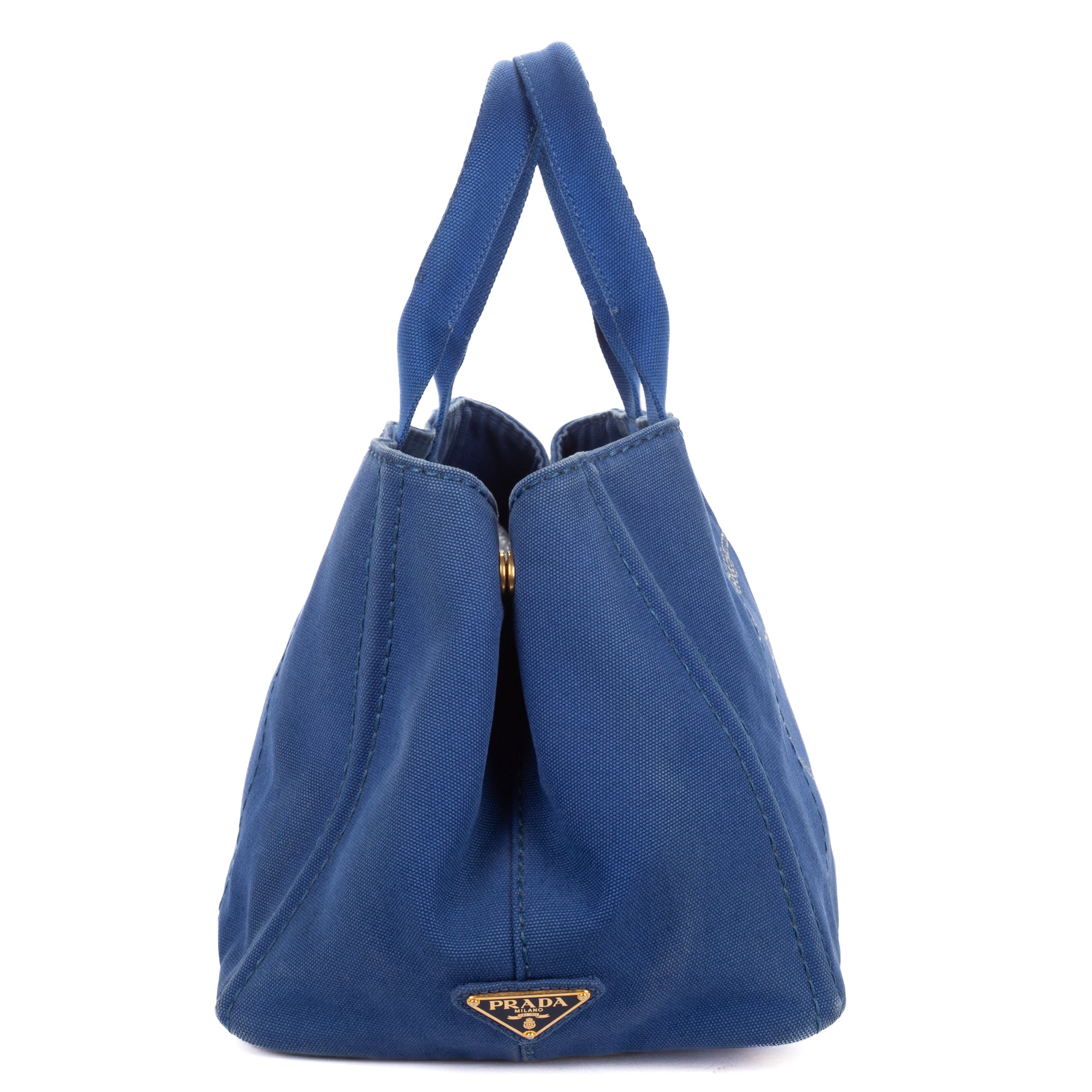 Shoulder Bag Medium Canapa Tote Blue Canapa Canvas
