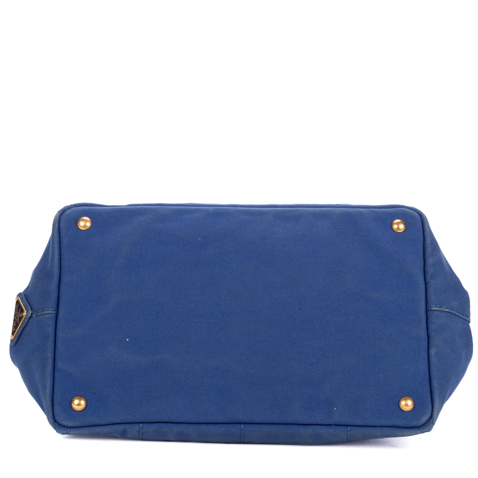 Shoulder Bag Medium Canapa Tote Blue Canapa Canvas