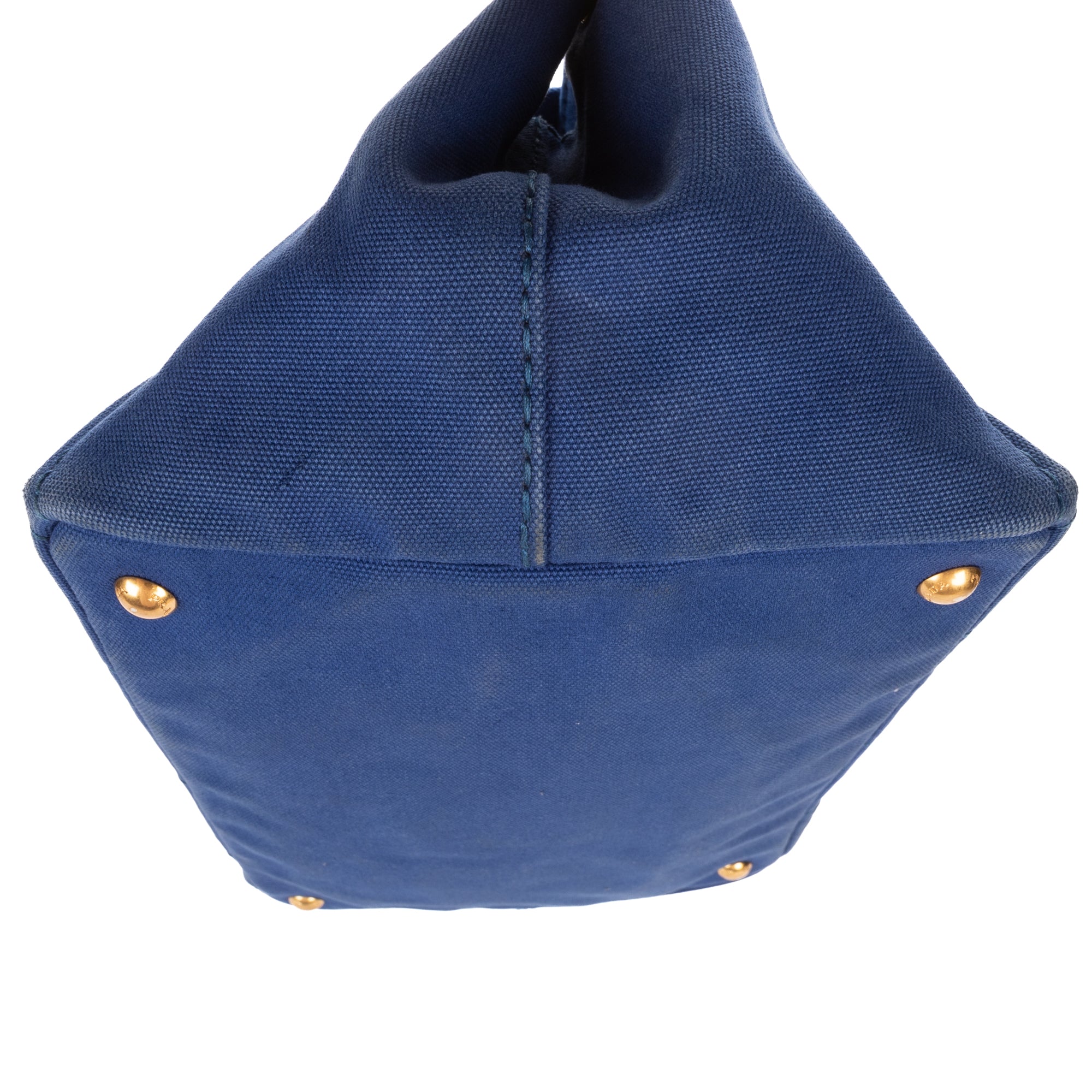 Shoulder Bag Medium Canapa Tote Blue Canapa Canvas