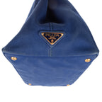 Shoulder Bag Medium Canapa Tote Blue Canapa Canvas