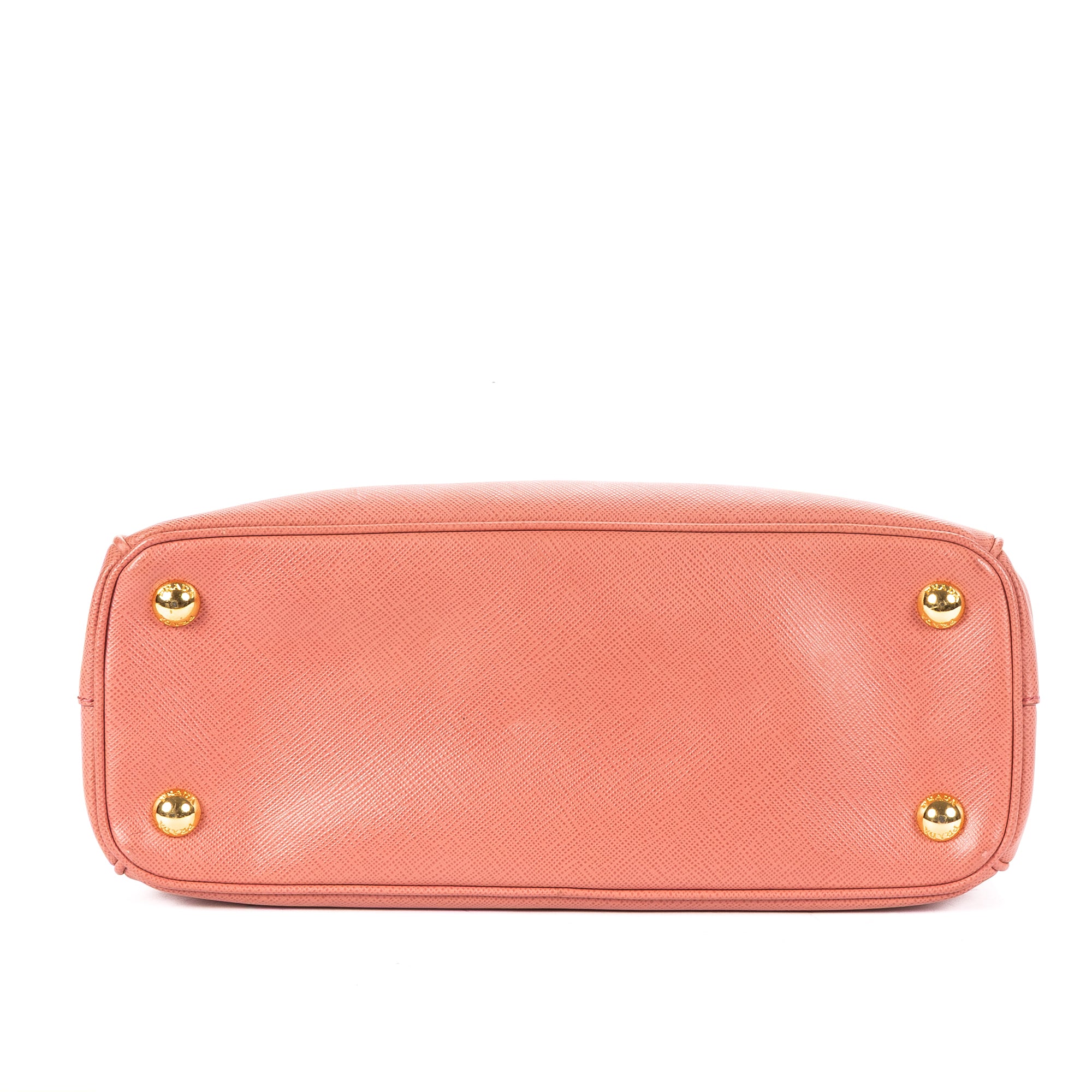 Shoulder Bag Small Galleria Double Zip Tote Small Pink Saffiano Leather