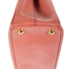Shoulder Bag Small Galleria Double Zip Tote Small Pink Saffiano Leather